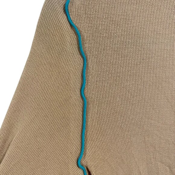 Madewell Women's Contrast Stitched Crewneck Crop Top Size S‎ - Picture 3 of 8